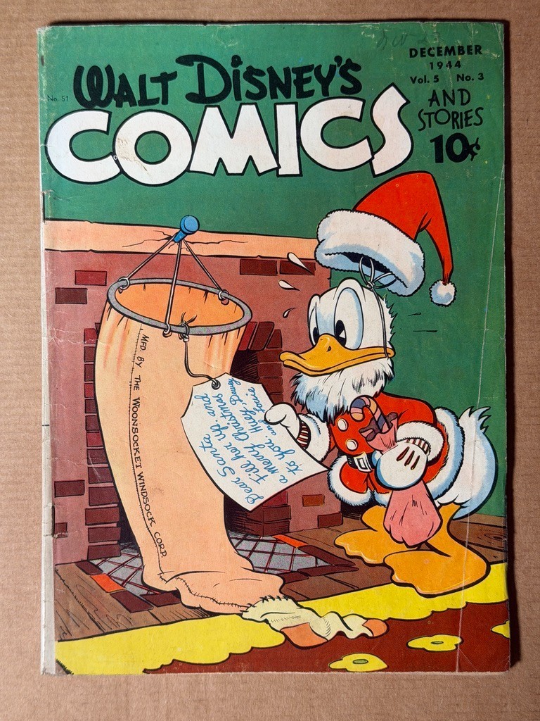 Walt Disney's Comics and Stories Vol 5 #3 (#51 1944)  Carl Barks