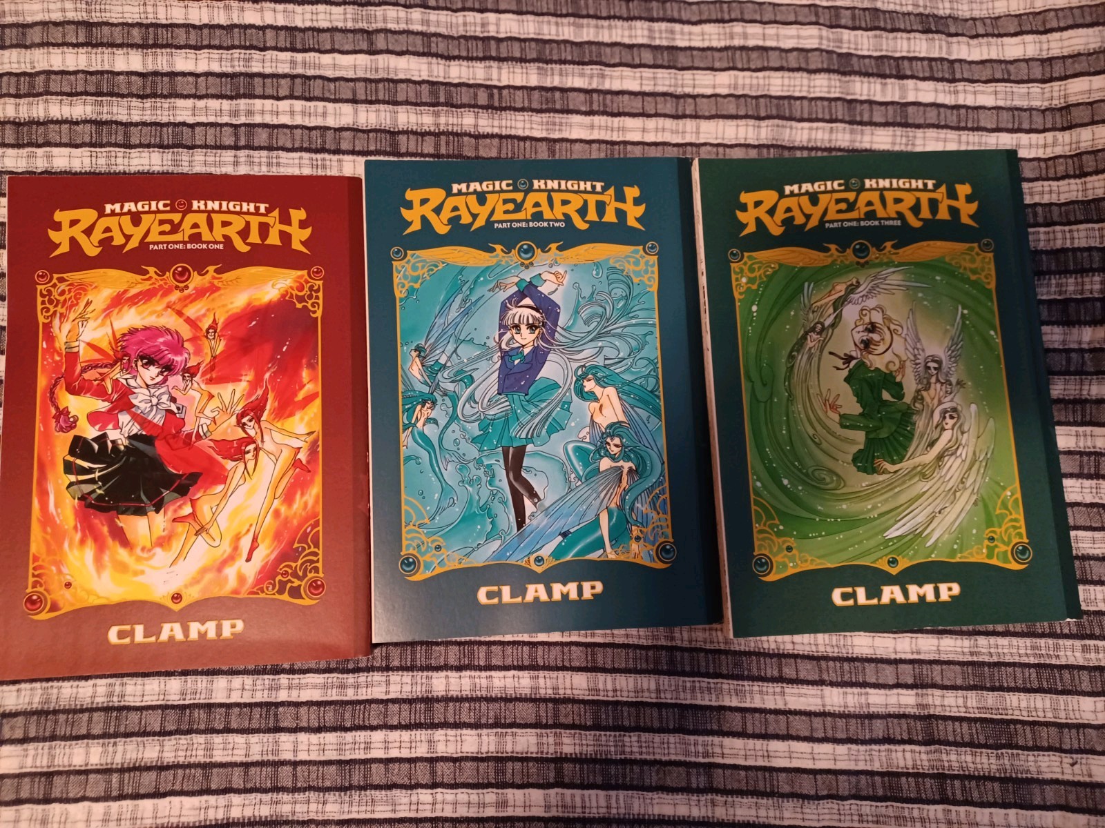 Magic Knight Rayearth I 1-3 Manga Clamp Kodansha English
