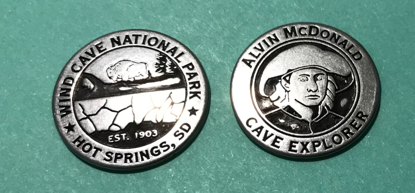 Wind Cave National Park Collectible Token Wind Cave National Park Collectible Token