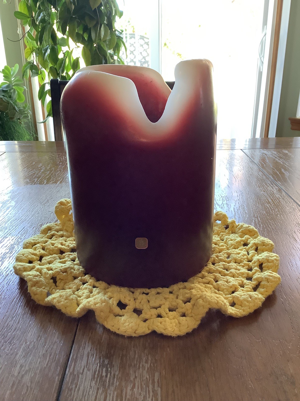 Partylite 3 Wick Candle 6x8 Used