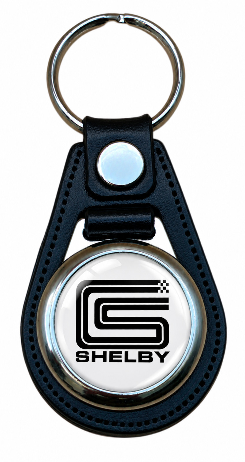 deutschlowe1 Special order Black leather classic Muscle car keychain