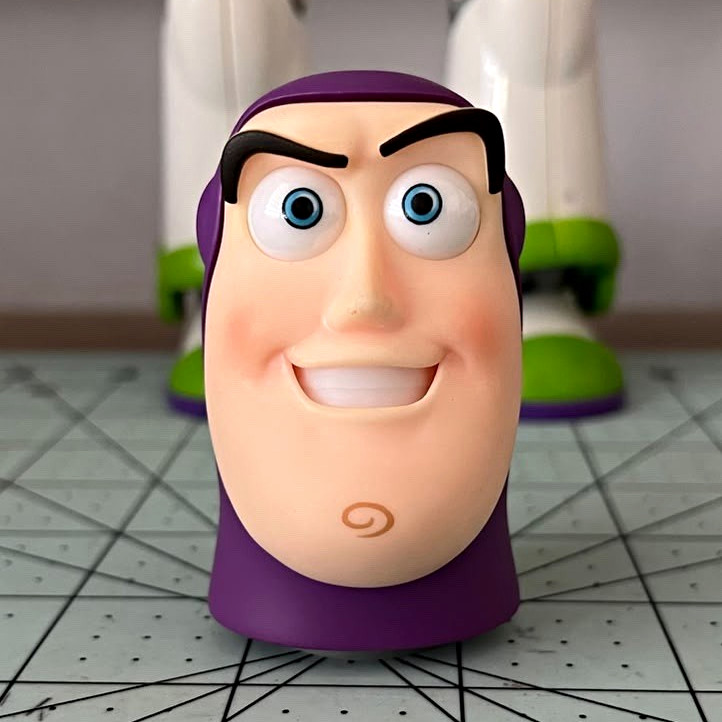 Toy Story Buzz Lightyear Head Sculpt Custom by Luminus Toy Story Buzz Lightyear Head Sculpt Custom by Luminus