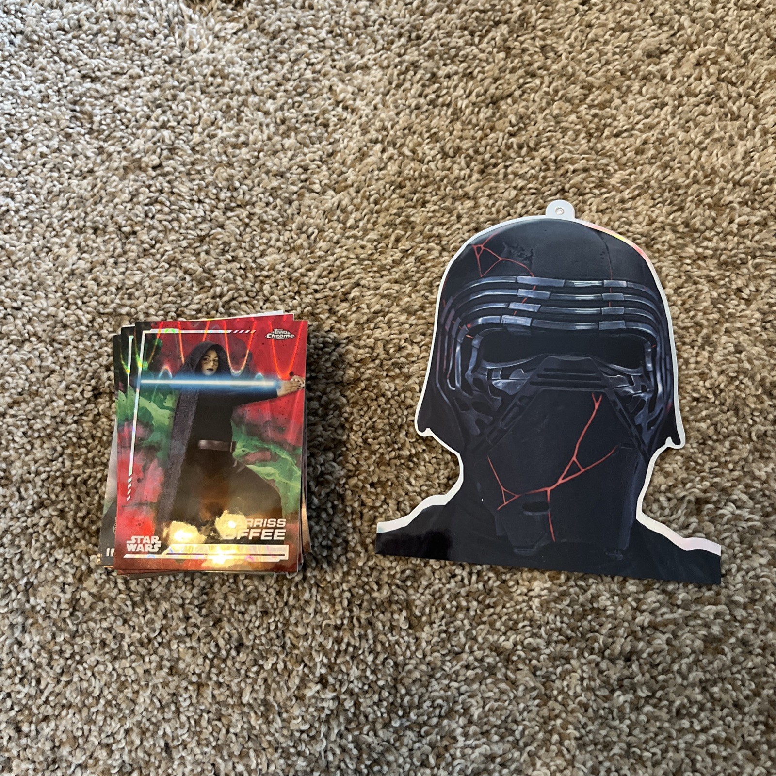 2024/2025 Topps Chrome Star Wars 47 Card Lot (with Big Head) - Inserts, Parallel