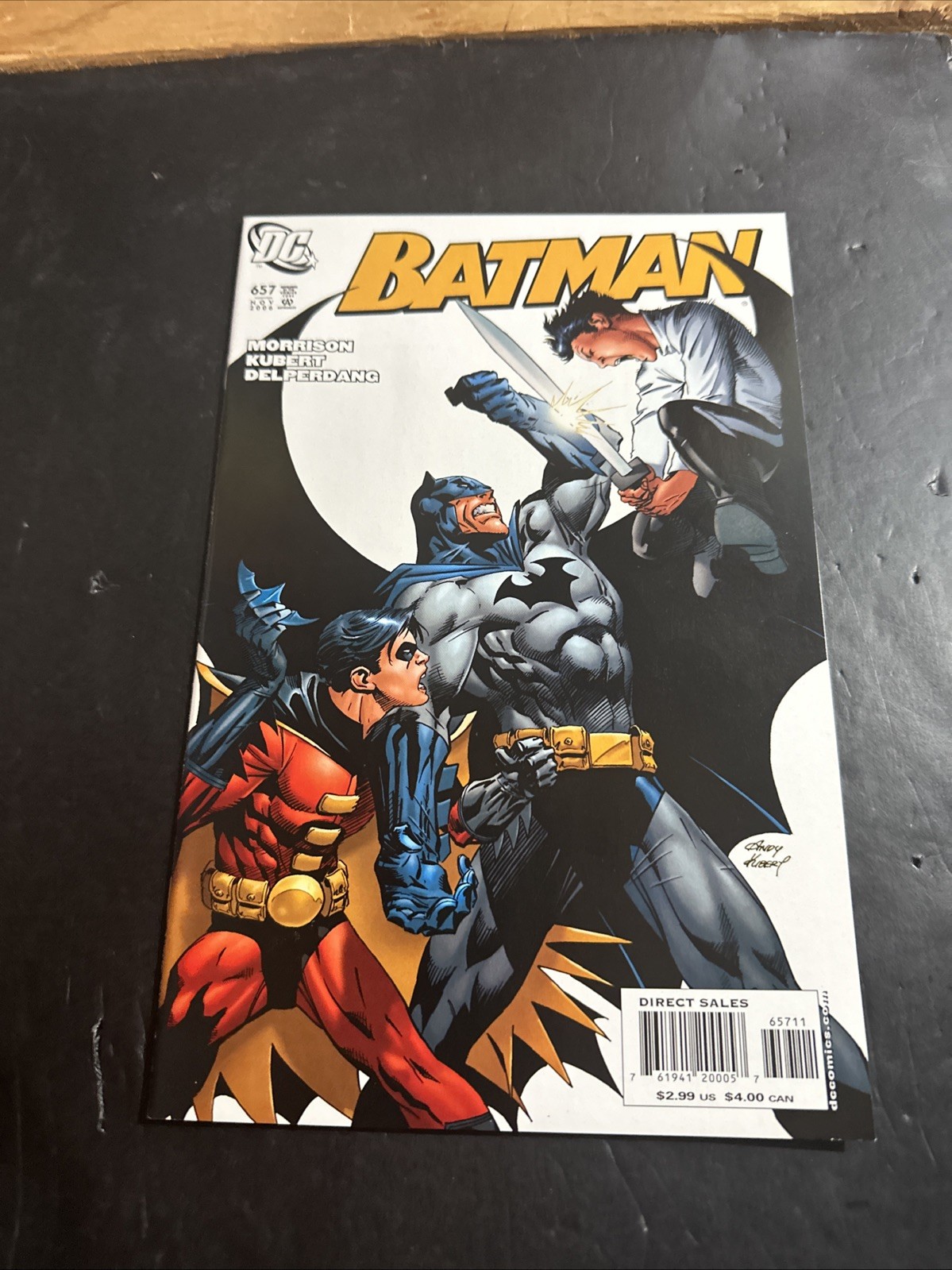 DC Batman 656, 1st Full Appearance Damian Wayne, 2006, Key Issue Vf/nm B2 DC Batman 656, 1st Full Appearance Damian Wayne, 2006, Key Issue Vf/nm B2