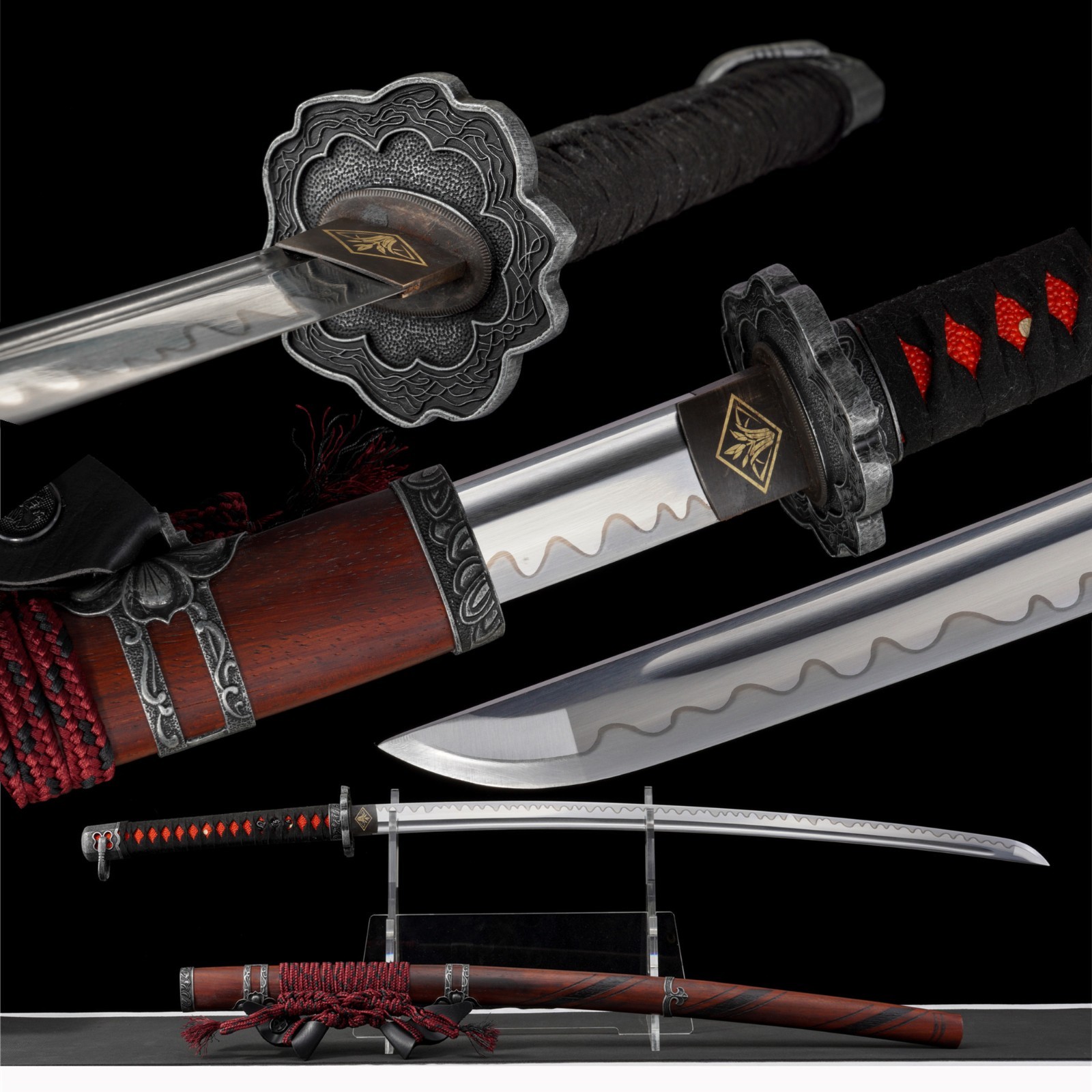 Japanese Katana Soul Hand Forged 9260 Spring Steel Full Tang