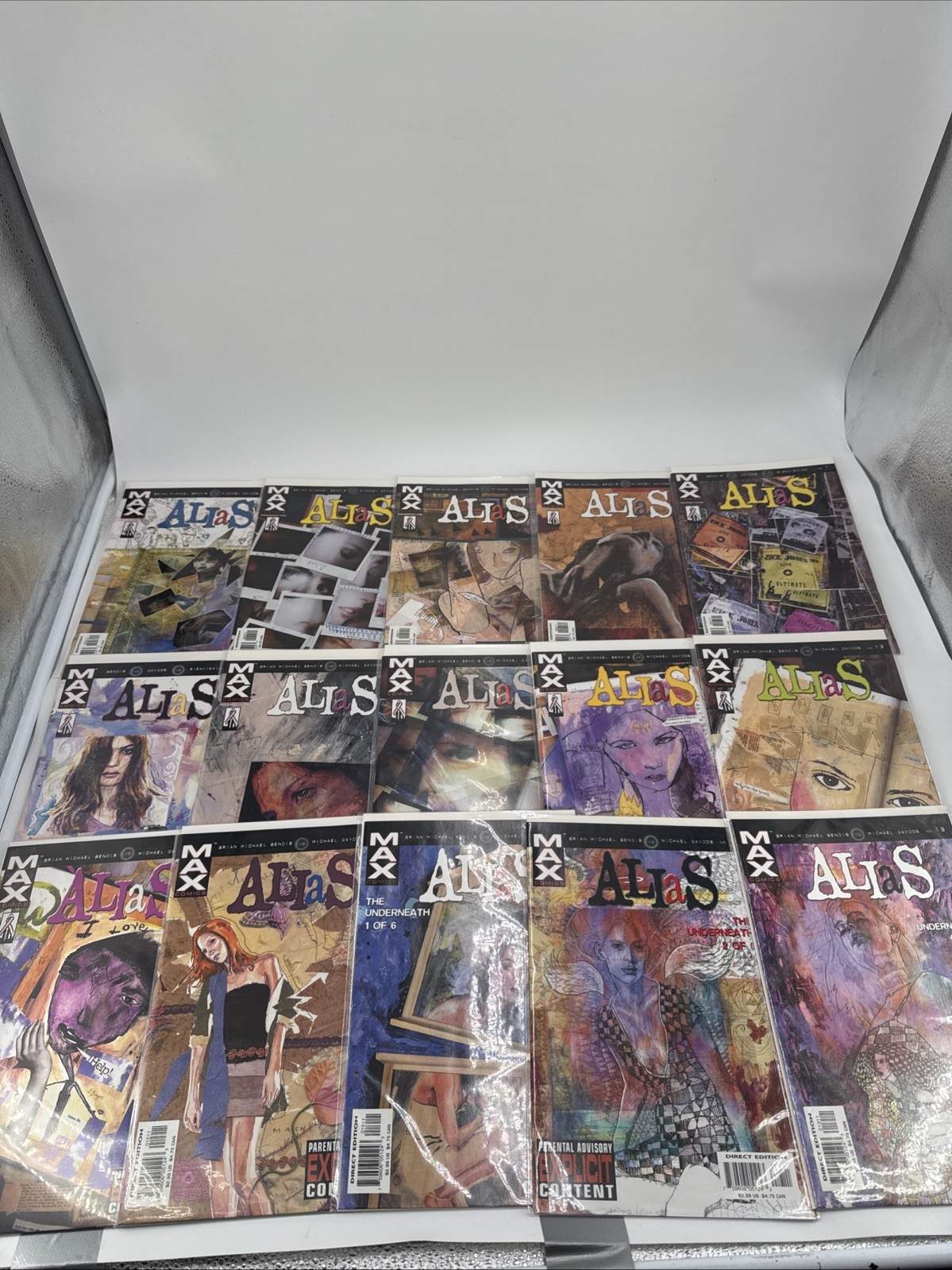 Alias # 3-11 13-17 19-23 25 27-28 Jessica Jones Marvel Max Set Lot of 22 Alias # 3-11 13-17 19-23 25 27-28 Jessica Jones Marvel Max Set Lot of 22
