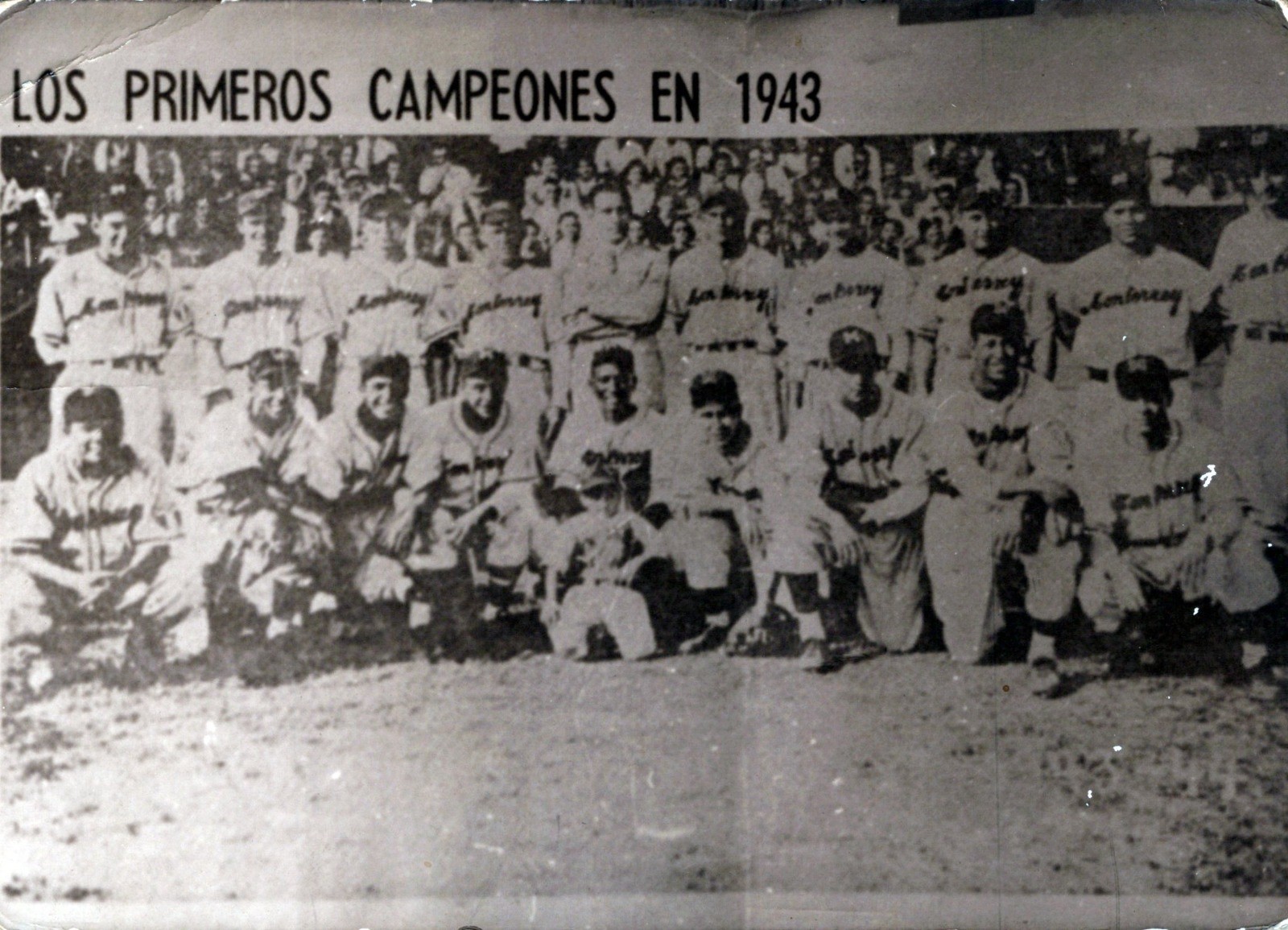 1943 Mexican League Monterrey BASEBALL HOF ROY CAMPANELLA ORIG PHOTO MA68