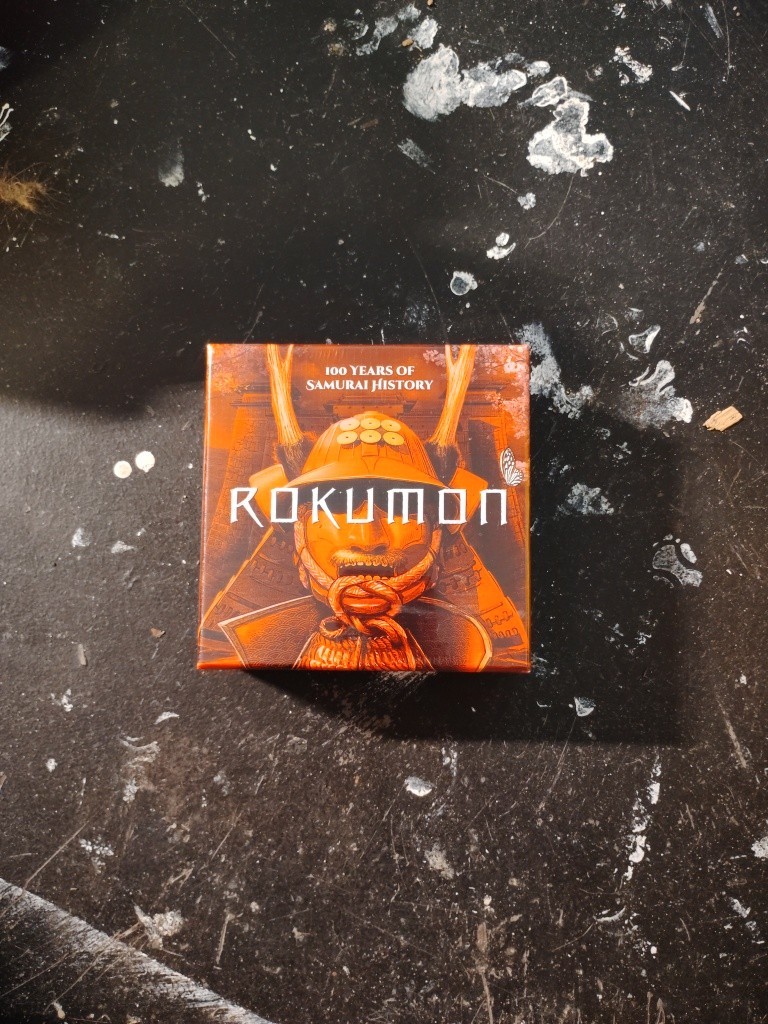 Super rare Out Of Print Exist1 Game Rokumon Samurai History
