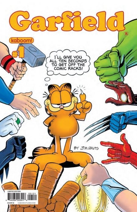 Garfield (KaBoom) #1B VF/NM; Boom | Limited Edition Variant All Ages - w/Bag+B