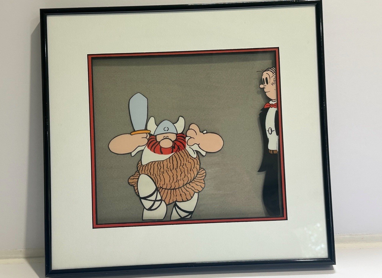 Rare 1980s Fantastic Funnies Hagar the Horrible & Dagwood Sericel