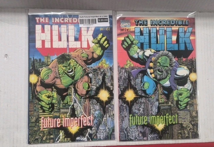 The Incredible Hulk Future Imperfect 1-2 Full Set  Marvel Comics 1992