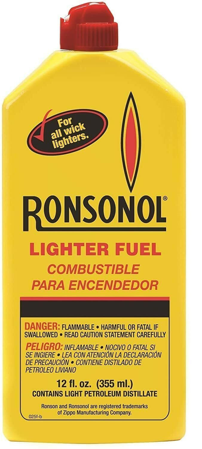 Ronsonol Ronson 12oz Butane Lighter Fuel Fluid For Zippo Pocket Lighter Ronsonol Ronson 12oz Butane Lighter Fuel Fluid For Zippo Pocket Lighter