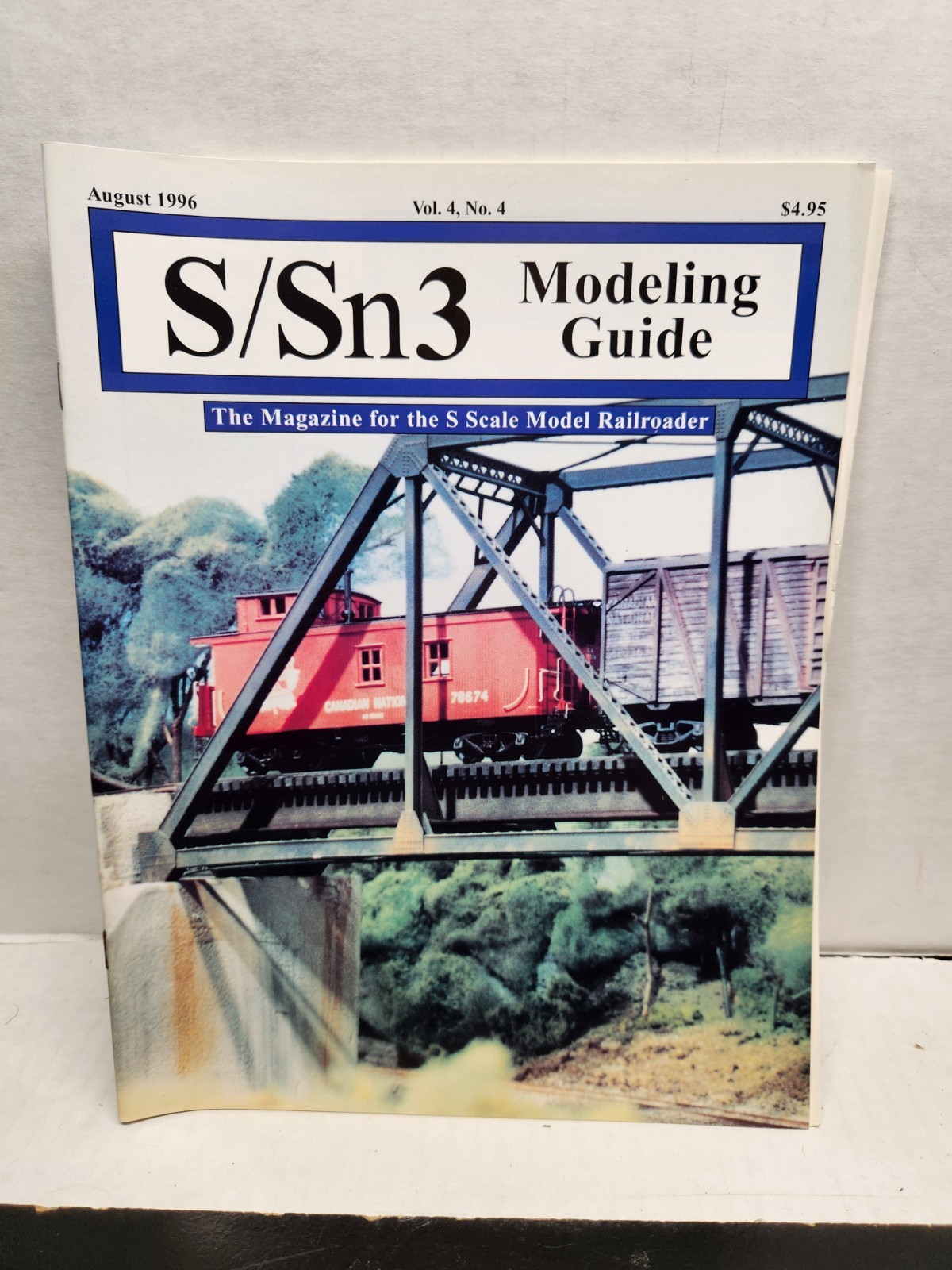 Vintage August 1996 S/Sn3 Modeling Guide Model Railroad Magazine
