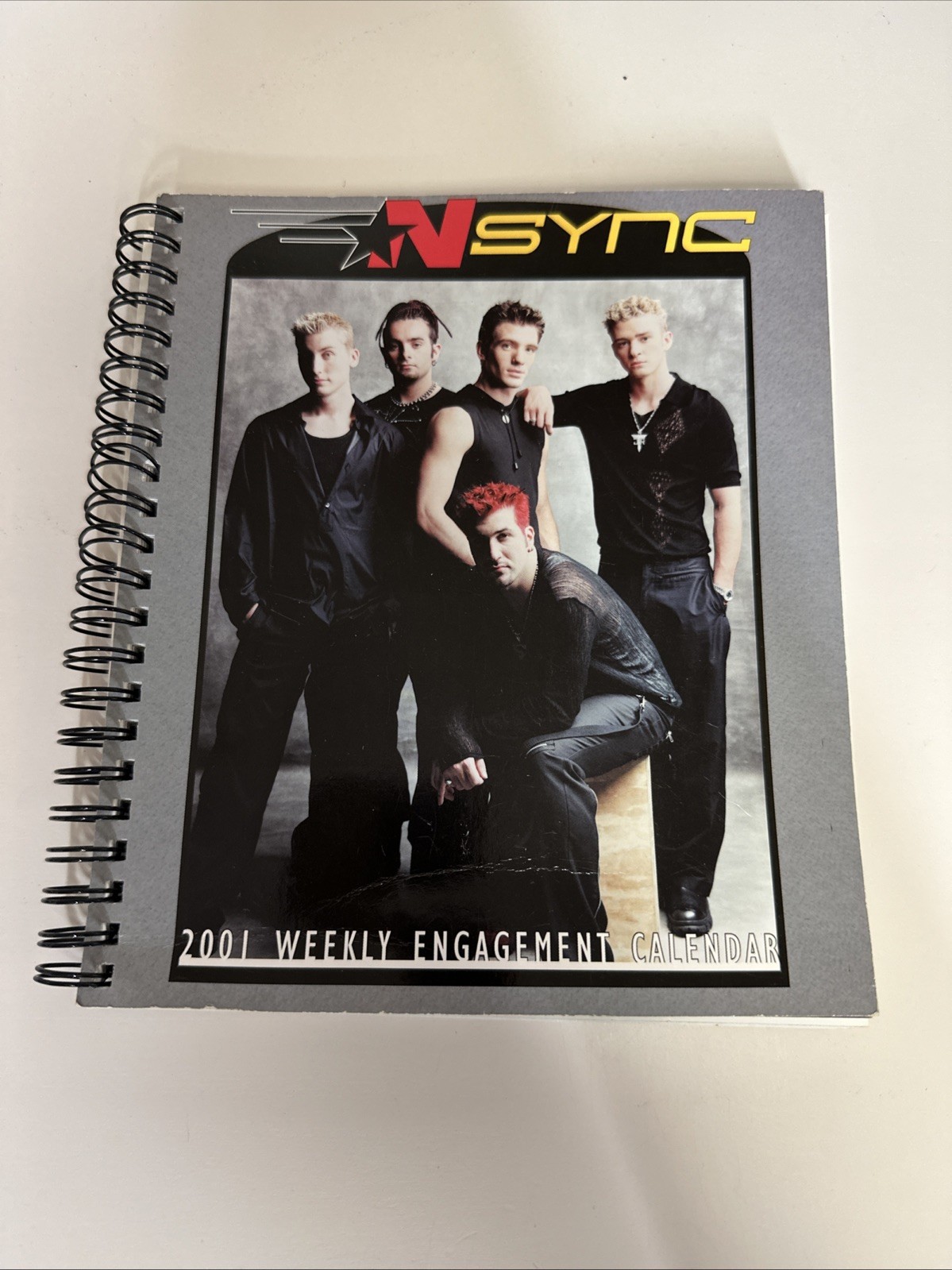 2001 NSYNC Small Notebook Calendar Y2K Justin Timberlake (Look At All Photos)