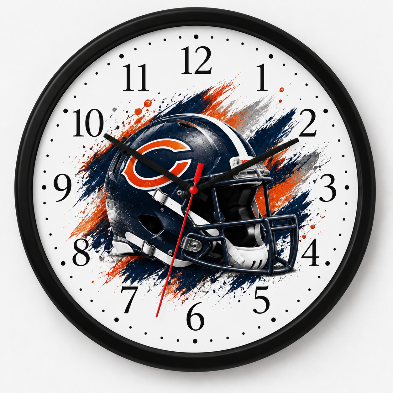 Chicago Bears Wall Clock | Family Fan Sports Gift