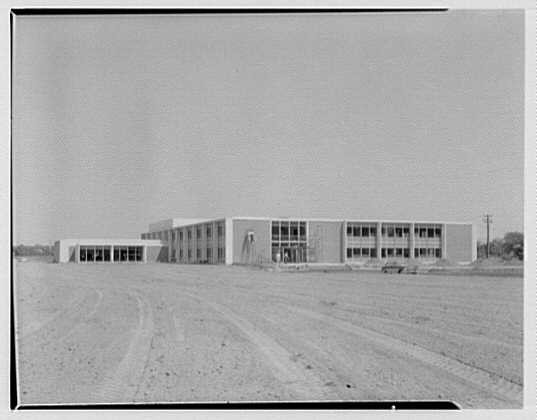 Photo:Mineola Long Island NY 1950s Long Island Lighting Co Building