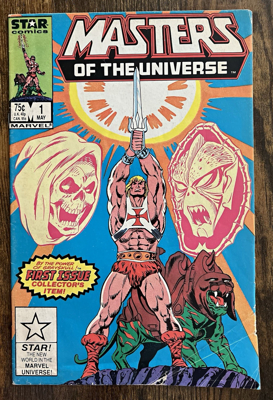 Marvel Masters of the Universe #1 (1986) He-Man Skeletor Hordak