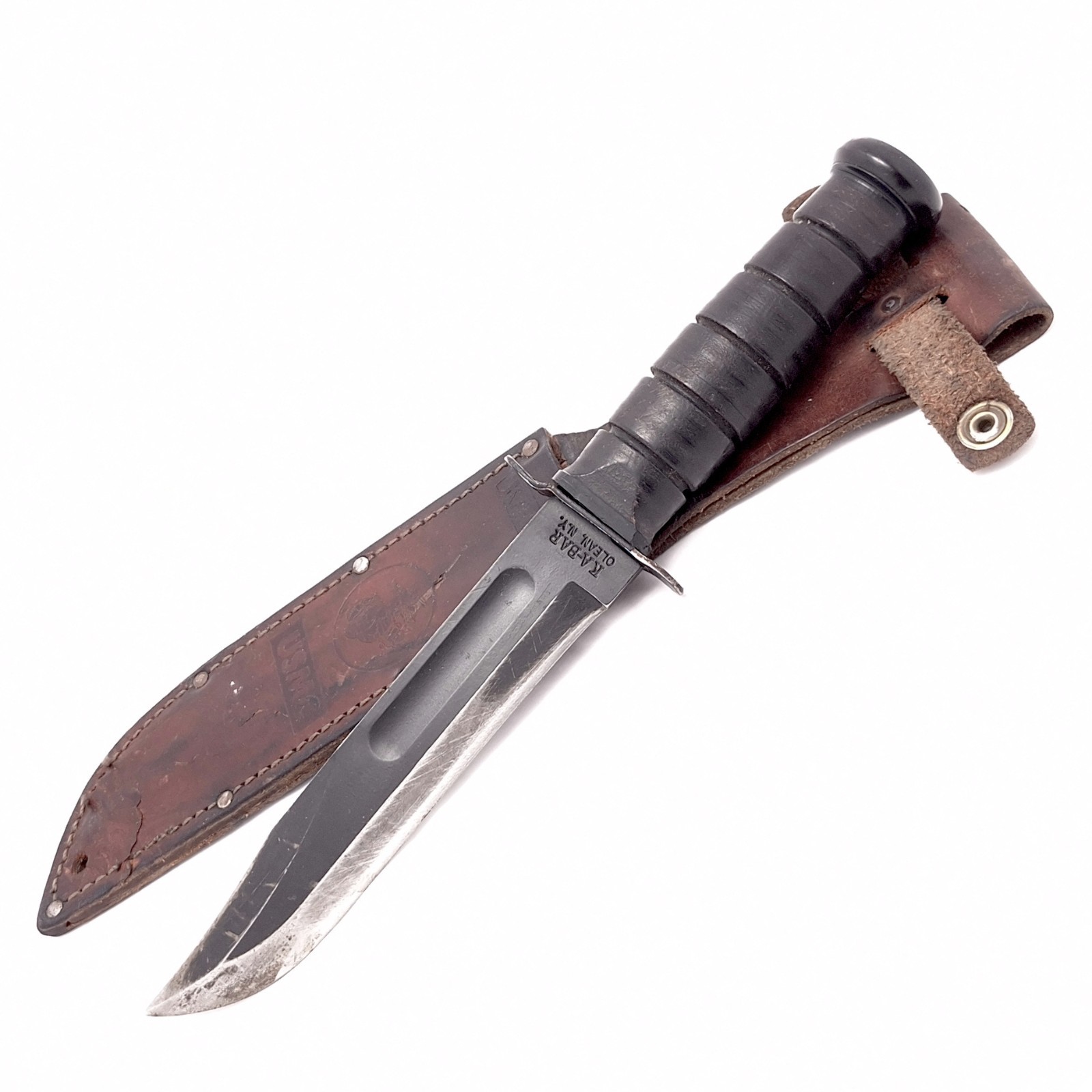 VINTAGE KA-BAR U.S.M.C Fighting Combat Knife