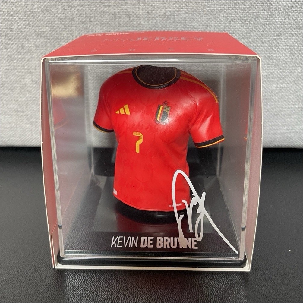 Kevin De Bruyne #7 2026 FIFA World Cup myJersey Mini Collectible by FanCollex Kevin De Bruyne #7 2026 FIFA World Cup myJersey Mini Collectible by FanCollex