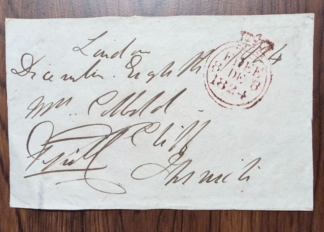William Wentworth-Fitzwilliam, 4th Earl Fitzwilliam (1748–1833) Free Frank 1824 William Wentworth-Fitzwilliam, 4th Earl Fitzwilliam (1748–1833) Free Frank 1824