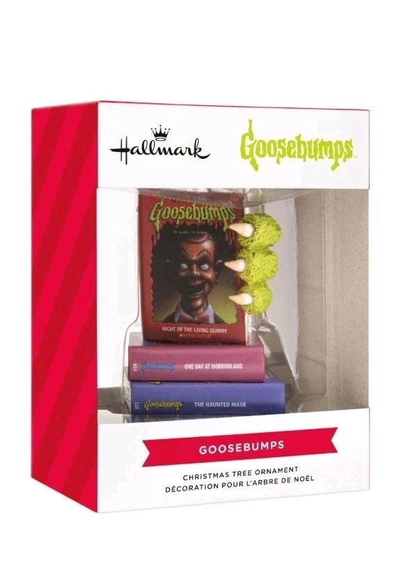 Hallmark 2026 Goosebumps Book Ornament New in Box IN HAND