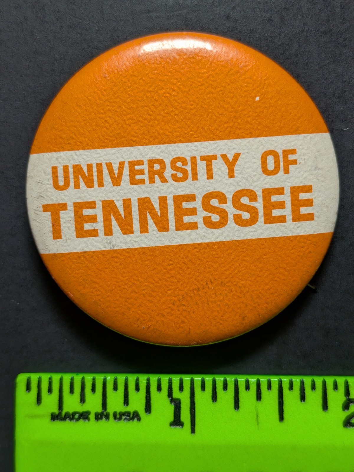 Vintage University of Tennessee Pinback Pin Vintage University of Tennessee Pinback Pin