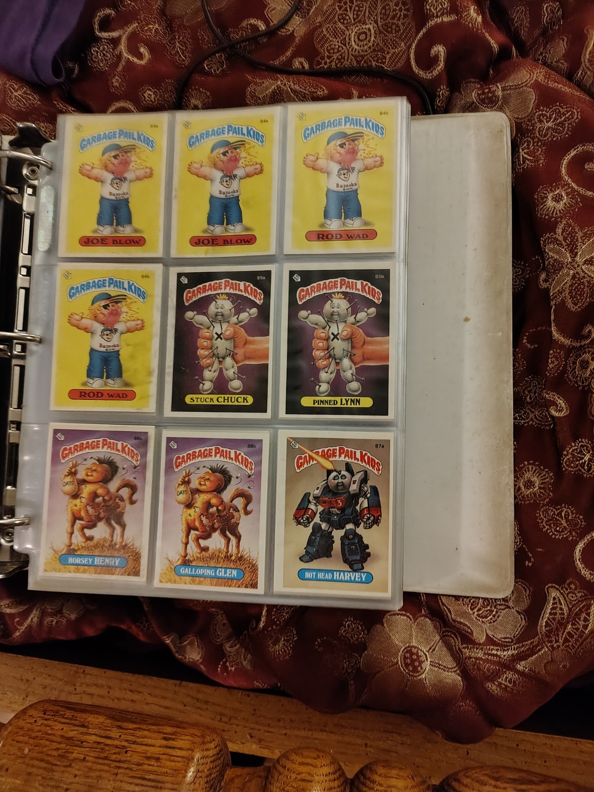 1986 Garbage Pail Kids Series 6 Complete 88 Variation Card Set 1986 Garbage Pail Kids Series 6 Complete 88 Variation Card Set