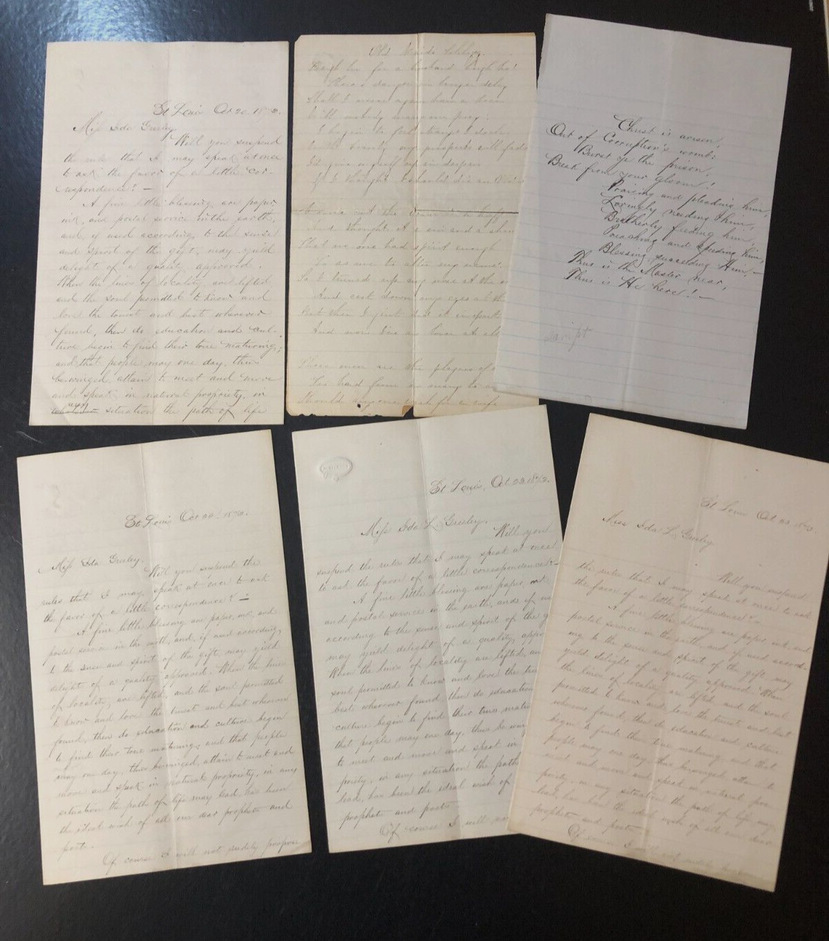 James F. Mallinckrodt (1842-1921) Correspondence - Published several pamphlets James F. Mallinckrodt (1842-1921) Correspondence - Published several pamphlets