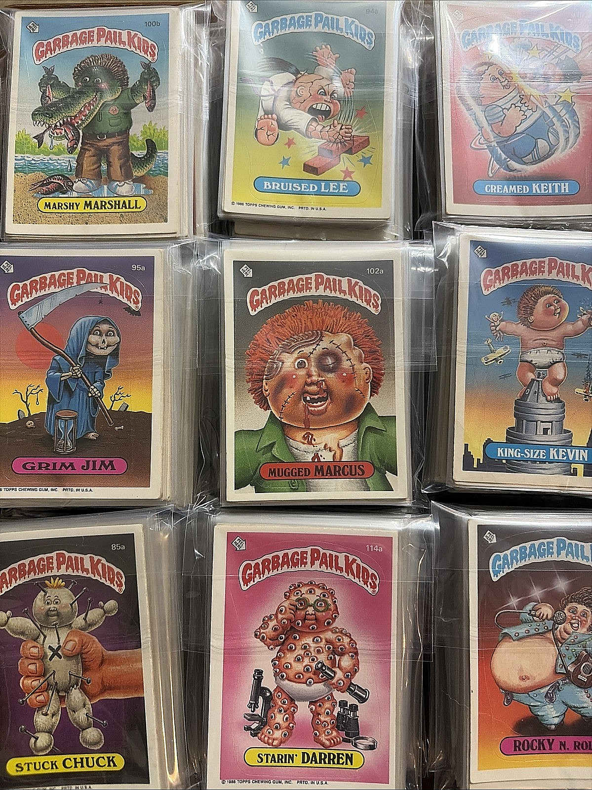 1980\'s Garbage Pail Kids GPK Random Lot 20 Cards Original Series 3-14 1980\'s Garbage Pail Kids GPK Random Lot 20 Cards Original Series 3-14