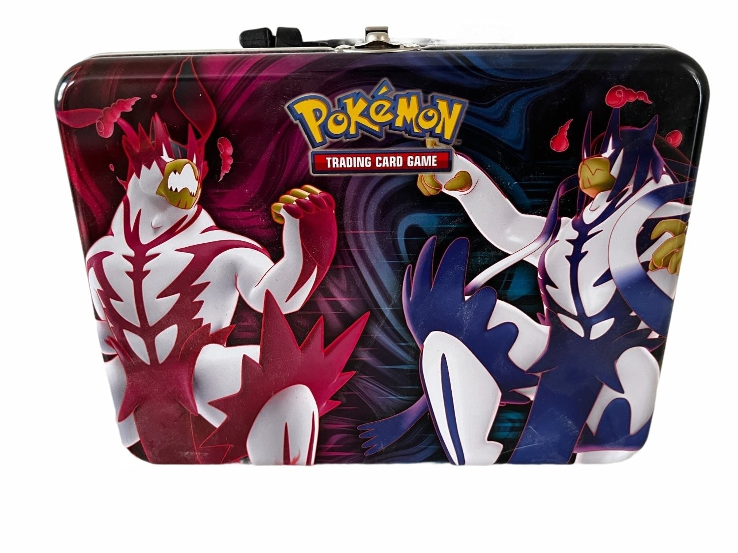 2021 Pokémon Collector Chest Fall Single Strike & Rapid Urshifu TCG Tin Lunchbox