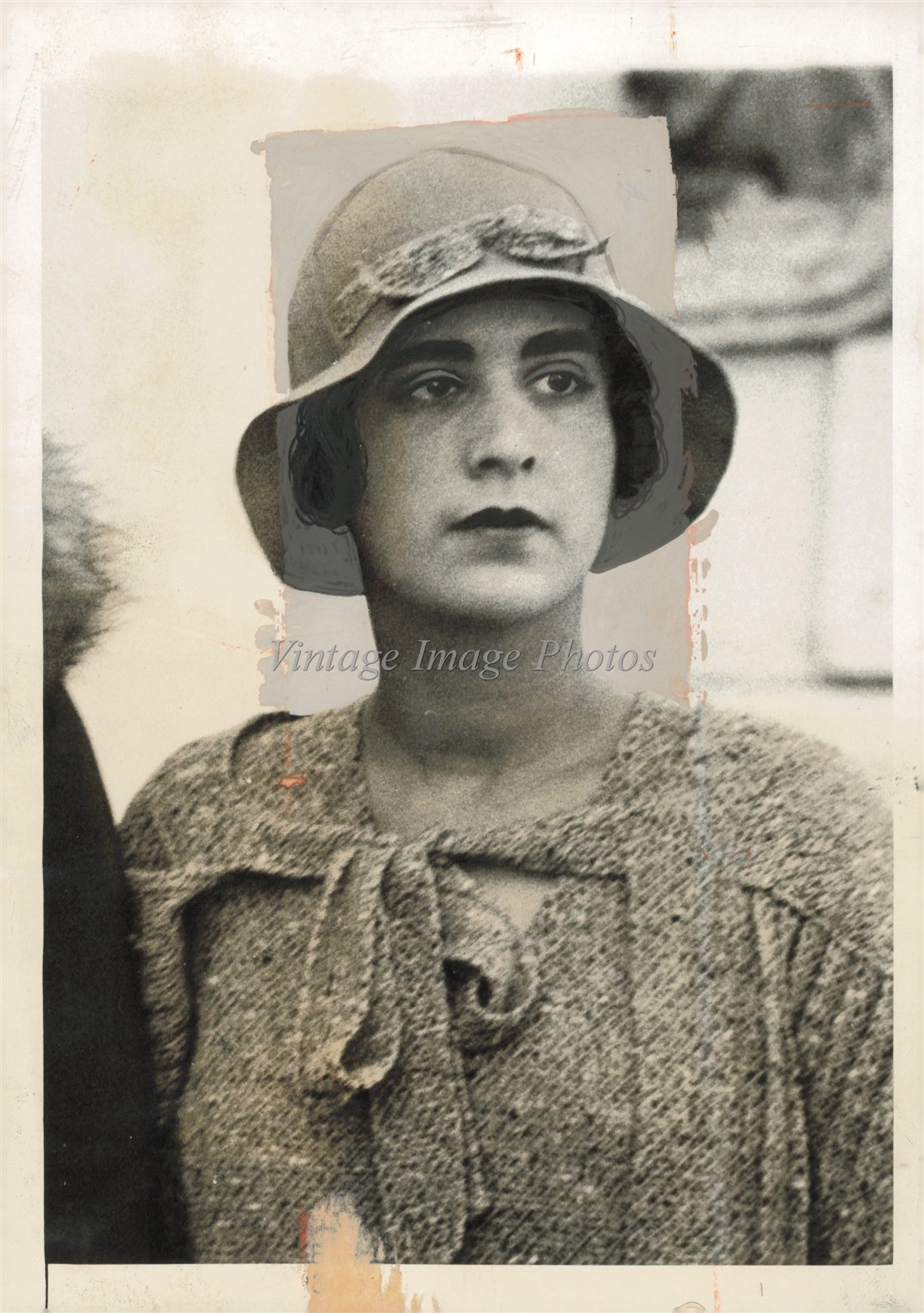 1931 London New York Wildbrid Hockstader Hat Photo 5X7