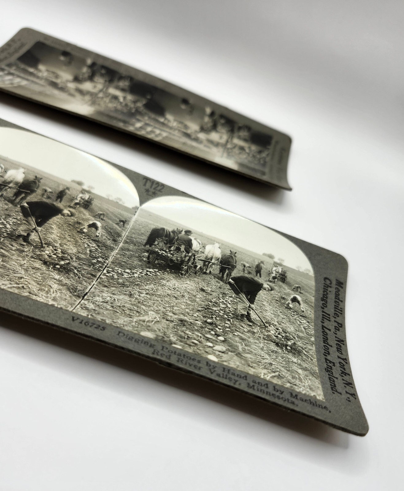 Antique Keystone View Company Photo Cards - No. 2337 & 166