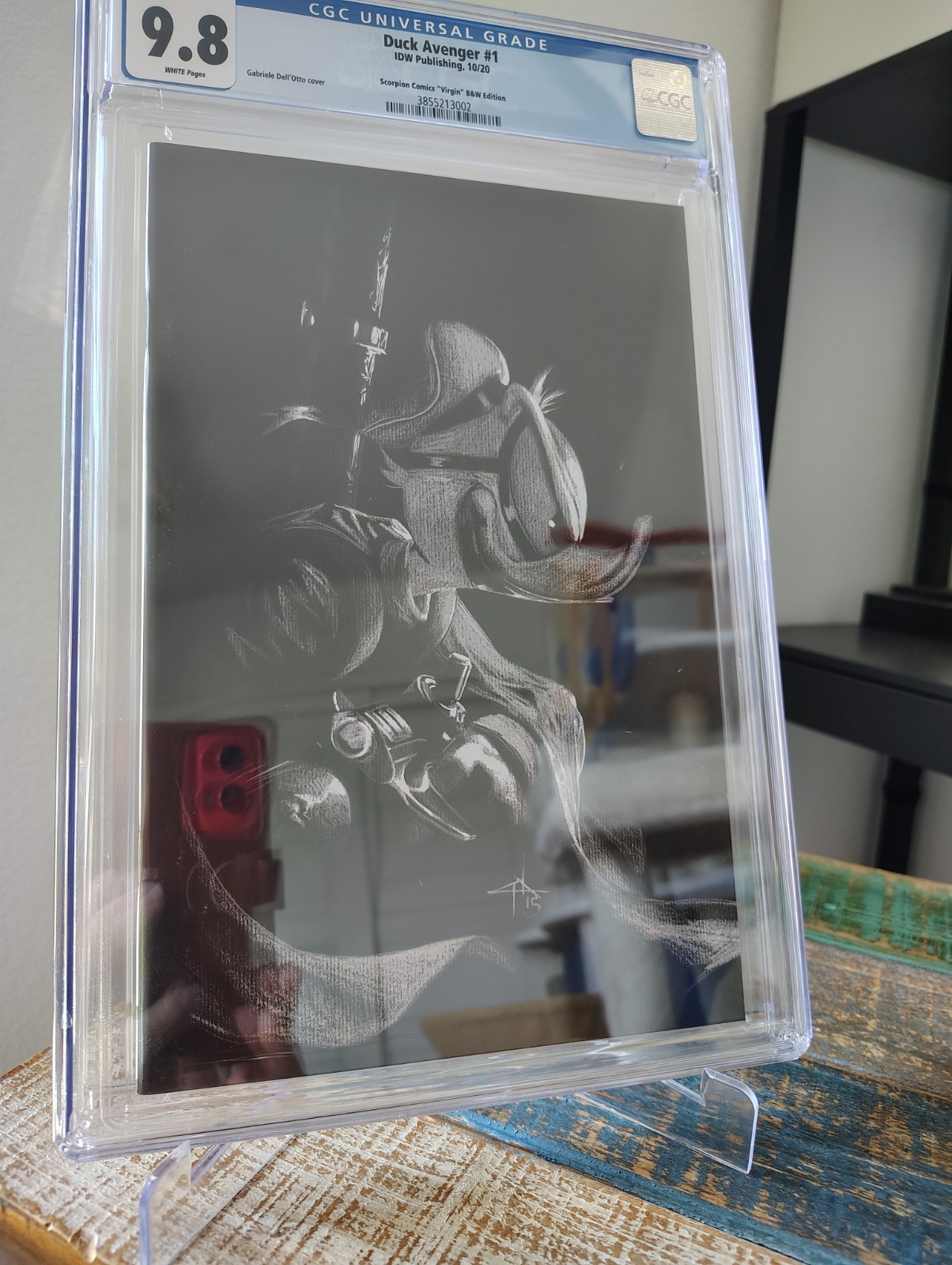 Duck Avenger #1 CGC 9.8 Dell'Otto Virgin B/W Variant LTD 333 - ASK FOR MORE PICS