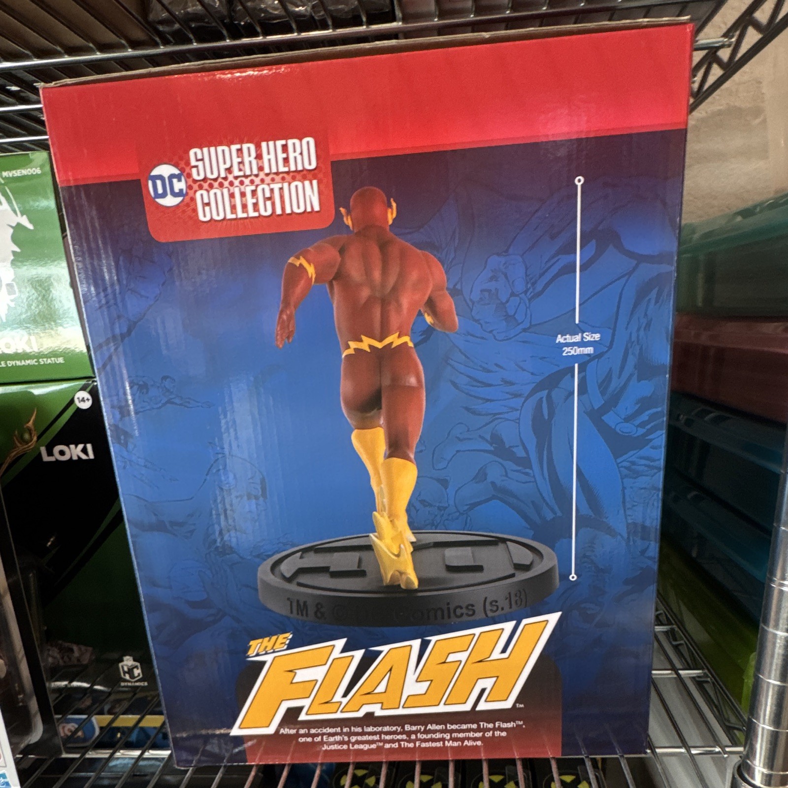 Eaglemoss DC Super Hero Collection The Flash Resin Figurine 1:24 250mm S:18