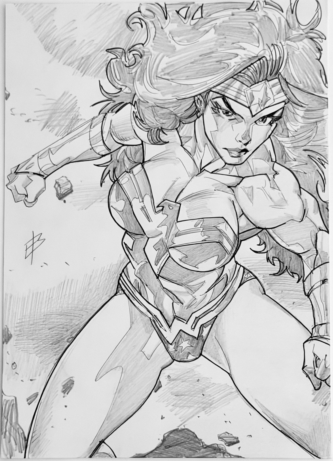 Wonder Woman - Original 9x12\ Wonder Woman - Original 9x12\