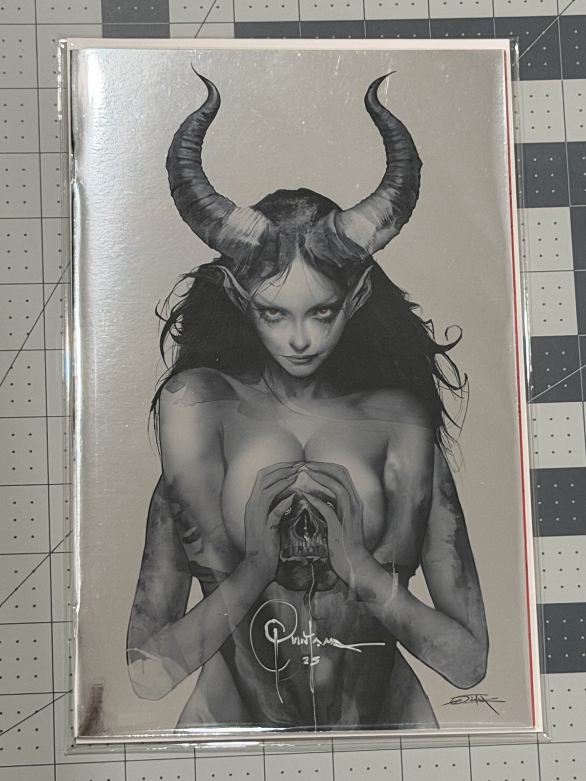 Post Malone\'s Big Rig #1 SDCC 2025 Foil - Dan Quintana Signed With COA M/NM