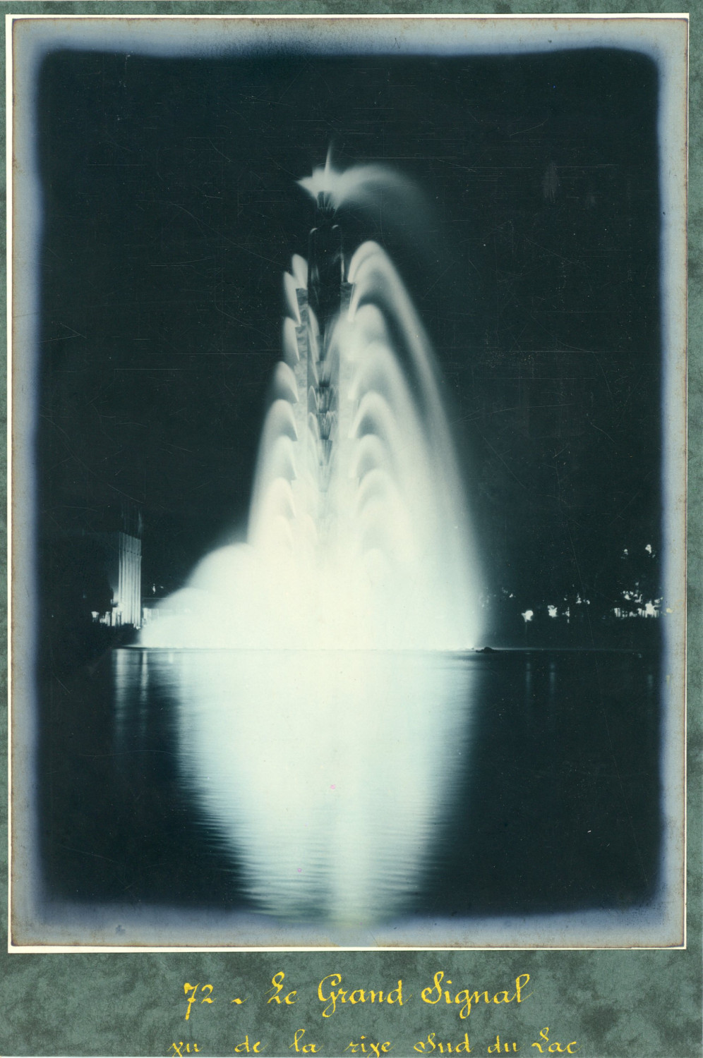 Paris, Colonial Exhibition 1931, Le Grand Signal Vintage Silver Print Print Print 