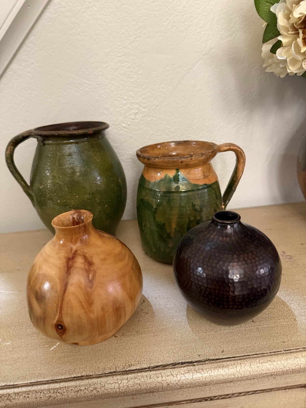Vintage 1987 Wood Vase, Believed Burlwood  Dan Treyoney Gunnison CO