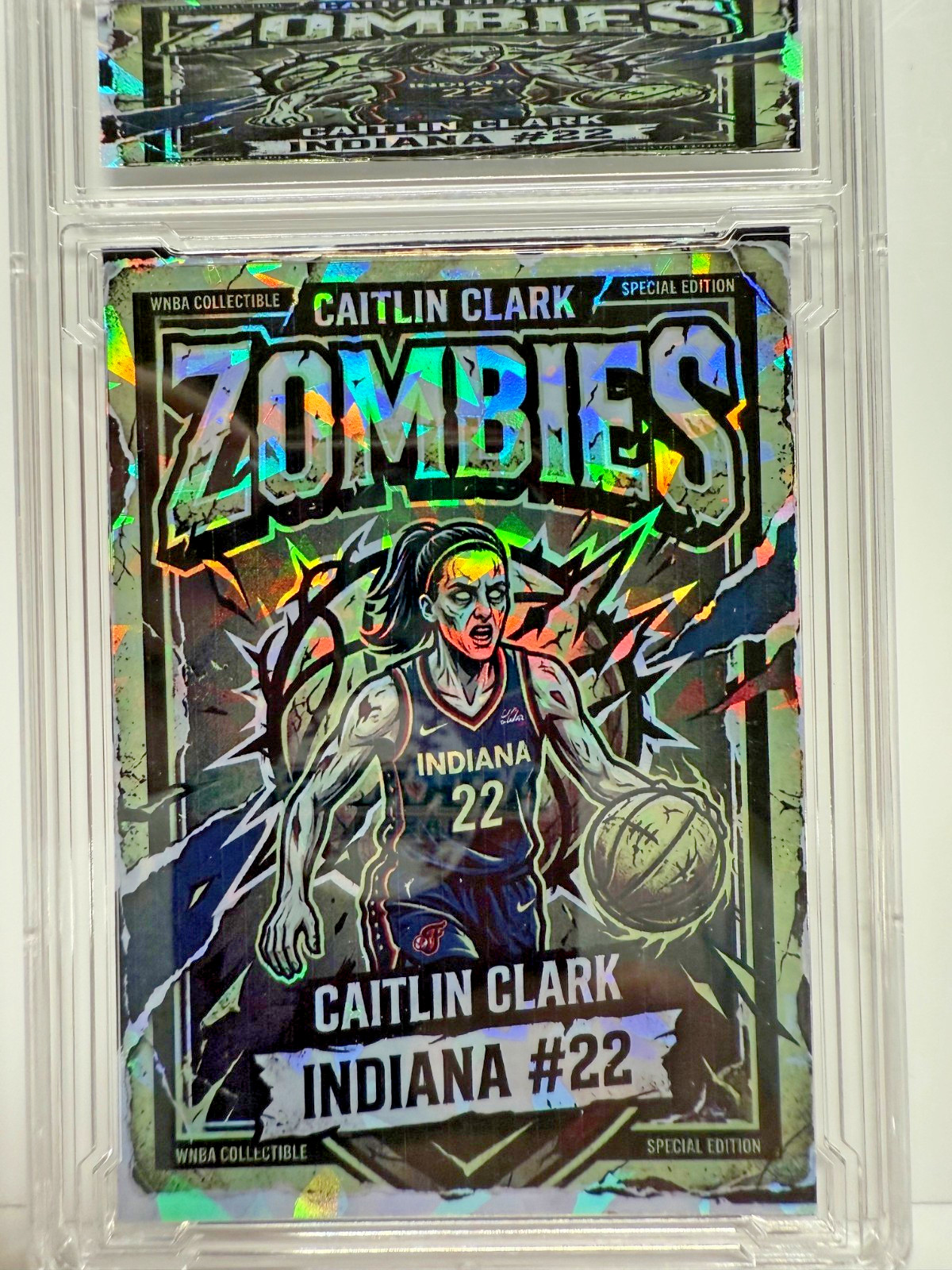 2026 Graded SP/500 Caitlin Clark Refractor Basketball VZ Rc