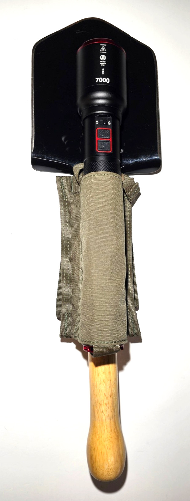 FirstSpear Breaching tool pass thru pouch 6/9 MOLLE Ranger green pocket tomahawk