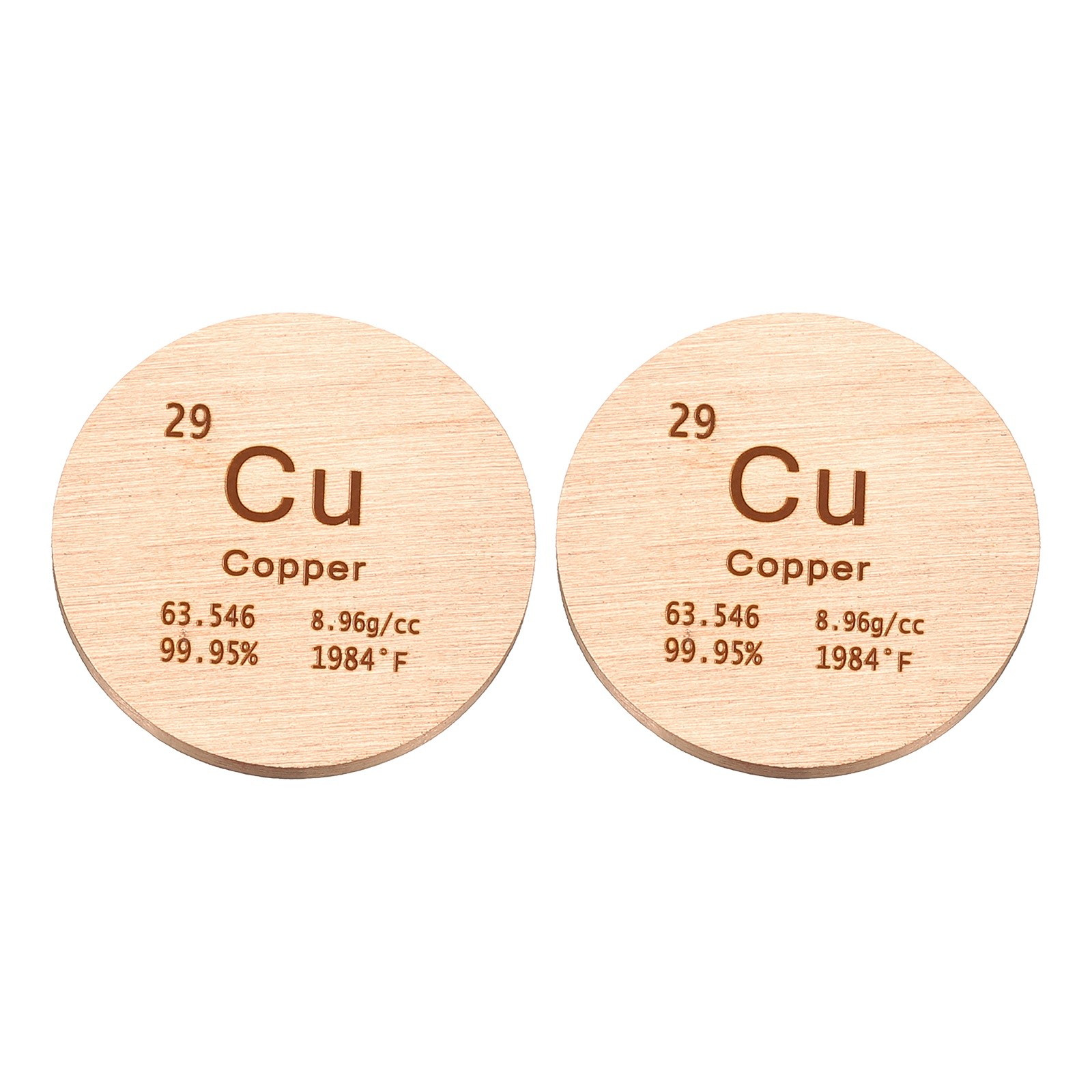 2Pcs Copper Disc 1\ 2Pcs Copper Disc 1\