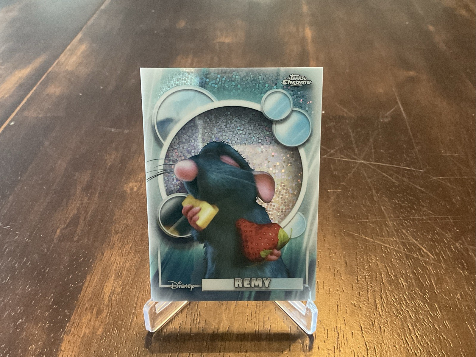 2026 Topps Chrome Disney Ratatouille Speckle Image Variation- Rare 2026 Topps Chrome Disney Ratatouille Speckle Image Variation- Rare