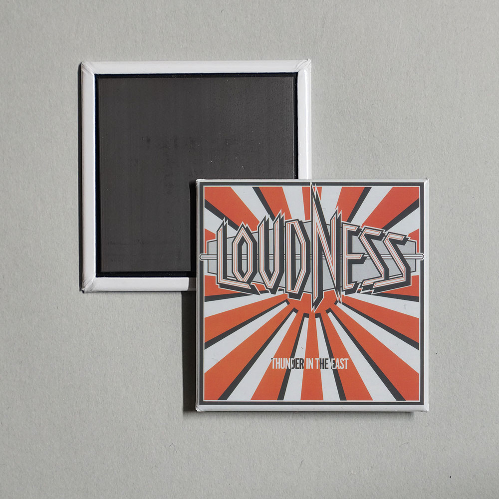 LOUDNESS - Thunder In The East Album Cover Locker Fridge Magnet LOUDNESS - Thunder In The East Album Cover Locker Fridge Magnet