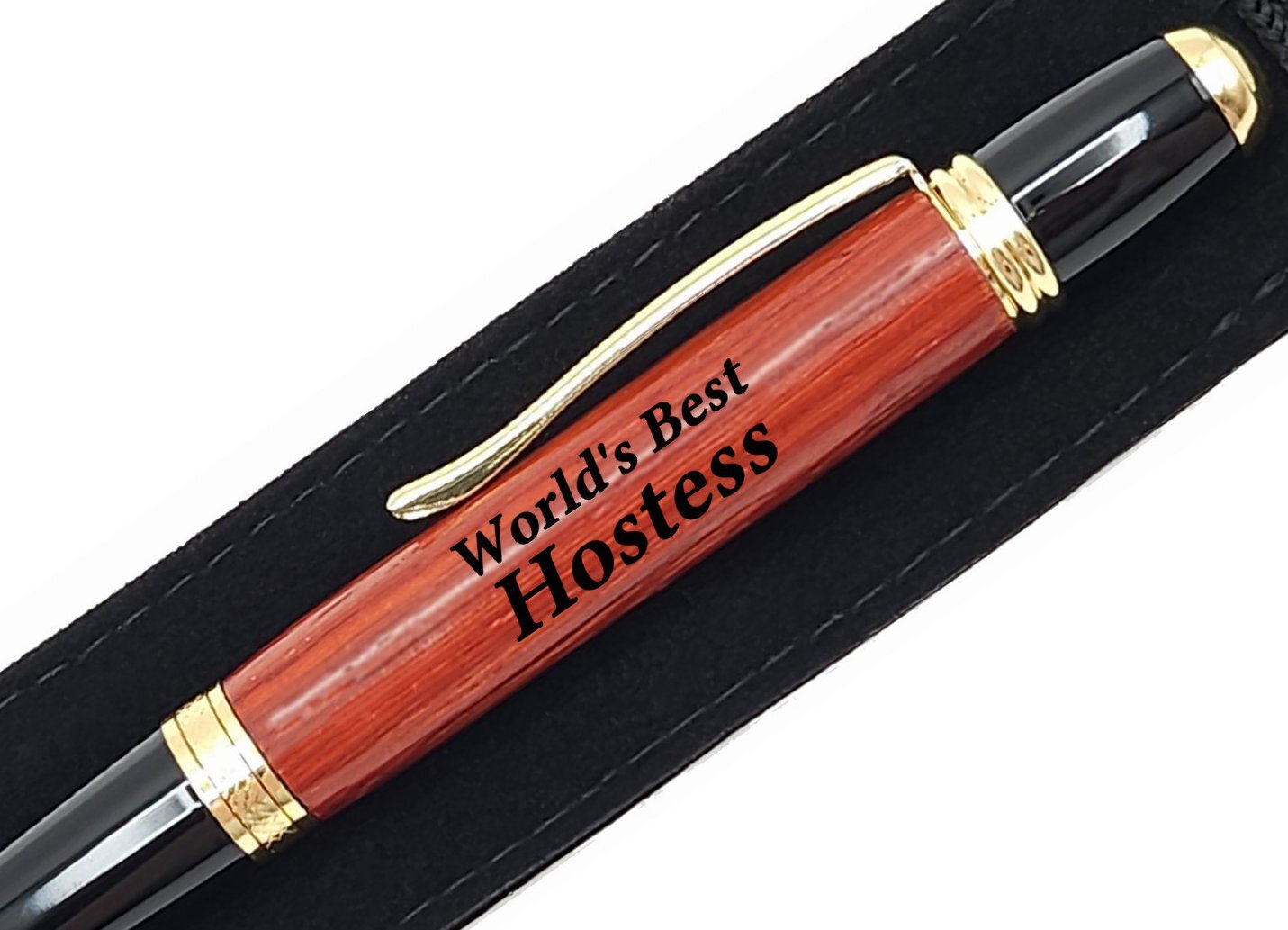 Gift For Hostess World\'s Best Hostess Present Engraved Pen Gift For Hostess World\'s Best Hostess Present Engraved Pen