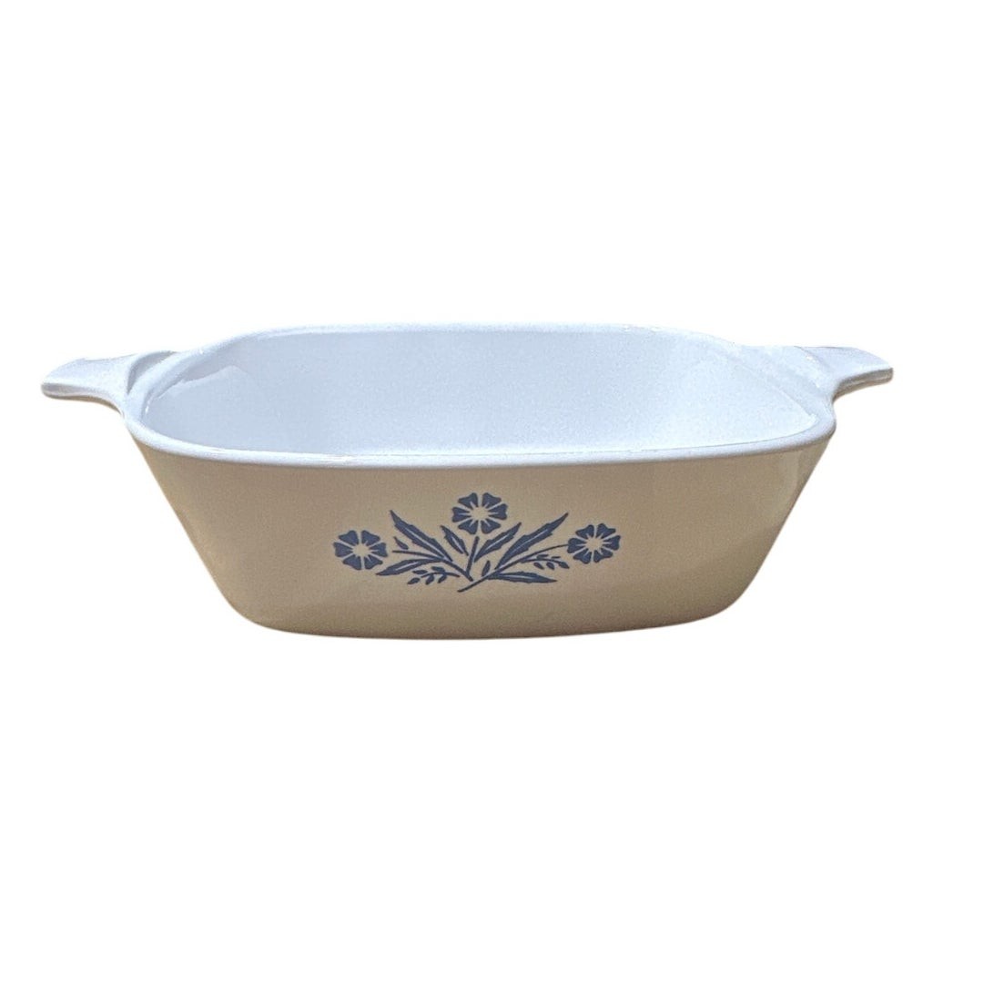 Corning Ware BLUE CORNFLOWER P-41-B Petite Casserole Dish Pan
