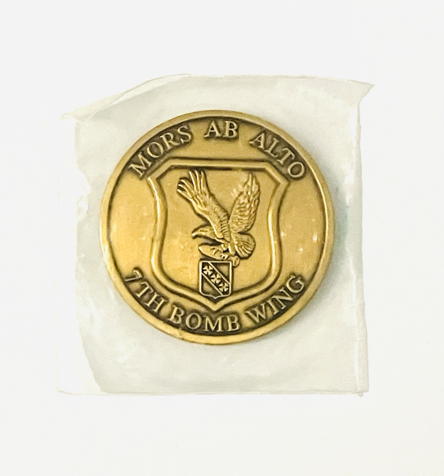 USAF 7th Bomb Wing Challenge Coin Tarrant Field Carswell AFB 1942-1993 Mors AB