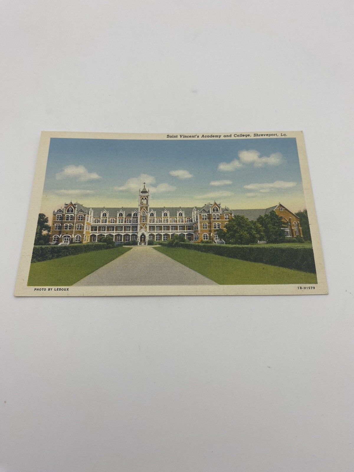 Vtg Postcard St. Vincent\'s Academy & College Shreveport Louisiana USA 1930s Vtg Postcard St. Vincent\'s Academy & College Shreveport Louisiana USA 1930s