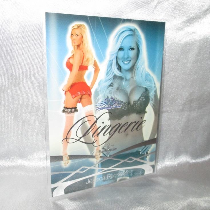 Jessica Rockwell Bench Warmer 2008 Lingerie Foil Insert Card 9 Silver Foil Jessica Rockwell Bench Warmer 2008 Lingerie Foil Insert Card 9 Silver Foil