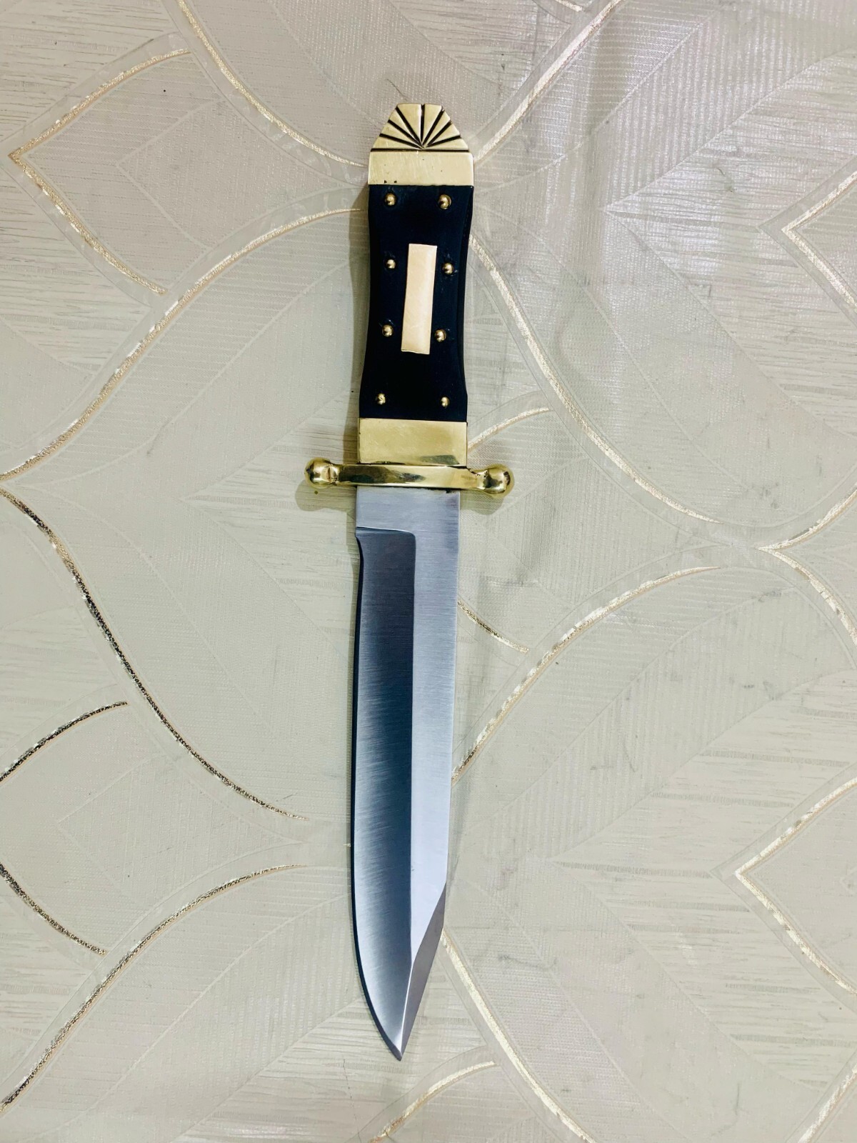 Handmade Antique Schrade Bowie Replica.Fixed Blade Vintage Hunting Knife Handmade Antique Schrade Bowie Replica.Fixed Blade Vintage Hunting Knife