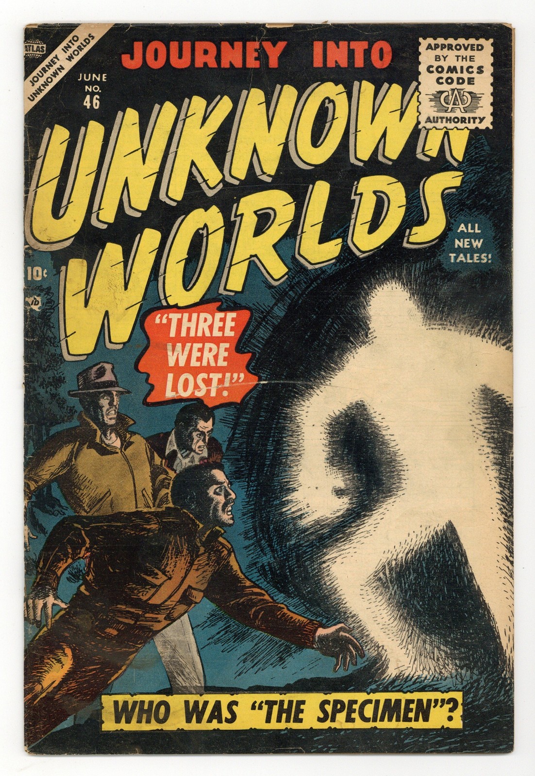 Journey into Unknown Worlds #46 GD/VG 3.0 1956